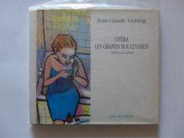 Jean-Claude Götting - Opéra, Les Grands Boulevards / 1988 EO - Dediche
