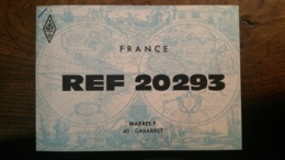 Carte QSL - France - Gabarret (40) - REF 20293 - Radio Amatoriale