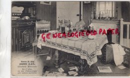 77 - JAIGNES- GOINFRERIE ALLEMANDE -AU 1 ER PLAN UN POT D' ENCAUSTIQUE PRIS COMME POT DE CONFITURES -GUERRE 1914 - Other & Unclassified