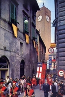Delcampe - Orvieto - Festa Del Corpus Domini - Via Del Duomo E Torre Del Moro - Corteo Storico - Formato Grande Viaggiata Mancante - Terni