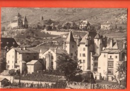 TRE-22  Sierre, Les Châteaux. Cachet 1924. - Sierre