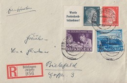 DR R-Brief Mif Minr.767,811 Zdr. Minr.W153 Böblingen 1.6.42 - Covers & Documents