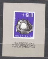 Yugoslavia Republic 1962 Mi#Block 9 Mint Never Hinged - Ongebruikt