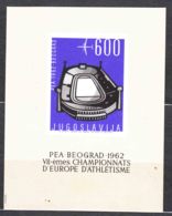 Yugoslavia Republic 1962 Mi#Block 9 Mint Never Hinged - Ongebruikt