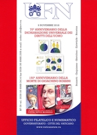 Nuovo - VATICANO - 2018 - Bollettino Ufficiale - Diritti Dell'uomo - Gioachino Rossini - BF 09 - Lettres & Documents