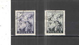 Polonia PO 1954 Mese Amicizia Russia  Scott.637+638+See Scan On Schaubek Page; - Used Stamps