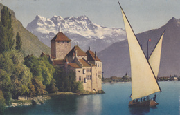 SUISSE,SVIZZERA,SCHWEIZ,HELVETIA,VAUD,MONTREUX,,TERRITET, Riviera Paysd'enhaut,chateau Chillon - Montreux