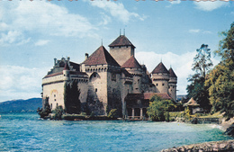 SUISSE,SVIZZERA,SCHWEIZ,HELVETIA,VAUD,MONTREUX,,TERRITET, Riviera Paysd'enhaut,chateau Chillon - Montreux