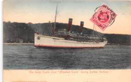 Afrique Du Sud -  Topo / 122 - The Union Castle Liner Armadale Castle Leaving Durban Harbour - Belle Oblitération - Afrique Du Sud