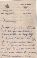 VP13.506 - Noblesse - HENNEBONT 1935 - Lettre - Association Des Jeunes Filles Royalistes Melle Y. KERRET - Autres & Non Classés