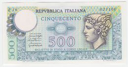 Italy P 95 - 500 Lire 20.12.1976 - AUNC - 500 Liras