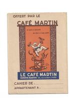 Protège-cahier   Cagfé Martin - Café & Thé