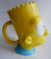 MUG TASSE EN FAIENCE 1996 TROPICO BART SIMPSON - El Arte De La Mesa