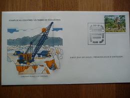 (S) CHRISTMAS ISLAND FDC PHOSPHATE INDUSTRY 05-05-1980 - Christmas Island