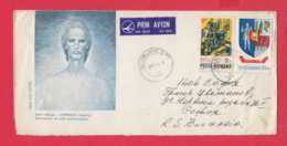 211915 / COVER 1986 - 55 + 2.50 L. - SABIN BALASA - HYPERION , JUDETUL ALBA , UTC Labourer , Romania Rumanien - Storia Postale