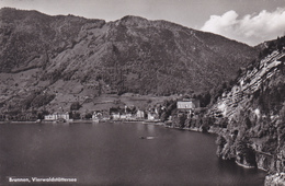 1903,SUISSE,SCHWEIZ,SVIZZERA,SWITZERLAND,HELVETIA,SCHWYZ,BRUNNEN,lac  Des 4 Cantons,CARTE PHOTO ZENI - Altri & Non Classificati