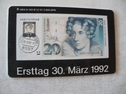 Phonecard Germany K 565 B Stamp Paper Money 4000 Ex. - K-Series : Customers Sets