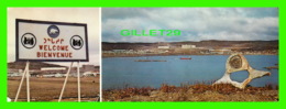 FROBISHER BAY, N.W.T. - 2 MULTIVUES - WELCOME BIENVENUE - DIMENSION 9 X 25 Cm - - Sonstige & Ohne Zuordnung