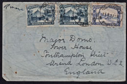 Cb0023 BELGIAN CONGO 1937, Cover Elisabethville To England - Cartas & Documentos