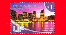 ARGENTINA - Usato - 2008 - Turismo - Vedute Di Città - Buenos Aires - $ 1 - Usados