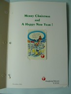 HONG KONG - Christmas Wishes To You All - Dec 1993 - Mint In Folder - Hongkong