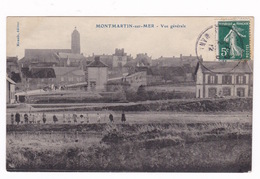 Jolie CPA Montmartin-sur-Mer (Manche), A Voyagé En 1912 - Montmartin Sur Mer