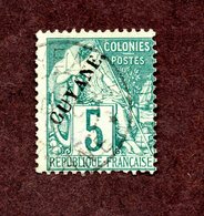 Guyane N°19 Oblitéré TB Cote 40 Euros !!! - Used Stamps