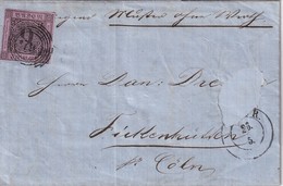 BADEN 1861 LETTRE DE LAHR - Brieven En Documenten