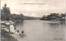 47 - VILLENEUVE Sur LOT -- Panorama Du Lot - Tournon D'Agenais