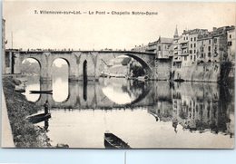 47 - VILLENEUVE Sur LOT -- Le Pont - Tournon D'Agenais