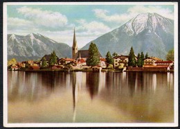 C0091 - Rottach Egern Mit Wallberg - Kunstverlag Bayerland Hans Geissler- Farbfoto Karte - Miesbach