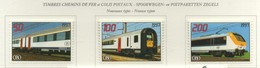 PIA  -  BELGIO  -  1997  : Treni  - (Yv  C.P. 468-70) - Reisgoedzegels [BA]