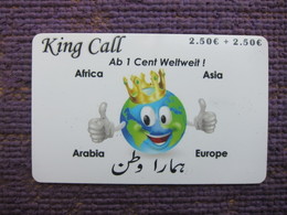 King Call Prepaid Card - [2] Mobile Phones, Refills And Prepaid Cards