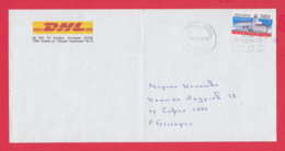 211939 / COVER 2018 - 0.65 Lv. - Church SV. Georgi , SOFIA FLAMME ZIP CODE , DHL EXPRESS Courier Company , BULGARIA - Storia Postale