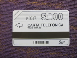 Urmet Phonecard,white Card,Lire 5000 - Tests & Servizi