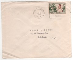 Timbre A E F Yvert N° 230 Sur Lettre  Du 10/12/1954 , TB - Lettres & Documents