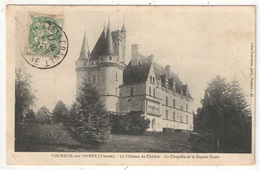 86 - VOUNEUIL-SUR-VIENNE - Le Château De Chistré - La Chapelle Et La Façade Ouest - Robuchon 21 - 1907 - Vouneuil Sur Vienne