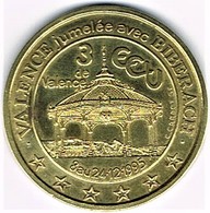 3 Ecu 1995 De Valence (26) Et Biberach (RFA) - Euro Delle Città