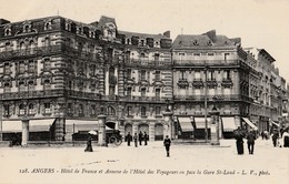 ANGERS. - Hôtel De France Et Annexe De L'Hôtel Des Voyageurs En Face La Gare St-Laud - Angers