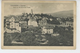 ALLEMAGNE -  KRONBERG - Blick Von Der Frankfurter Strasse - Kronberg