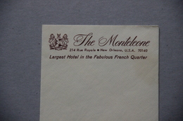Enveloppe Vierge, Hôtel The Monteleone, New Orleans (Louisiane, Etats-Unis, USA) - Estados Unidos