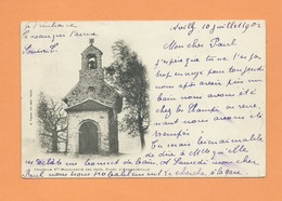 CPA  Abîmée - Chapelle Ste Marguerite Des Grès ,  Forêt D' Ermenonville - Ermenonville