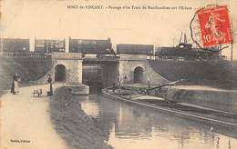 Pont Saint Vincent       54       Passage D'un Train De Marchandises Sur L’écluse            (voir Scan) - Altri & Non Classificati