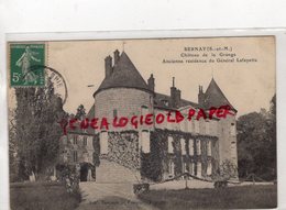 77 - BERNAY- CHATEAU DE LA GRANGE- ANCIENNE RESIDENCE DU GENERAL LAFAYETTE -1910 - Sonstige & Ohne Zuordnung