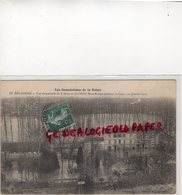 77 - LE BAS SAMOIS- VUE D' ENSEMBLE DE LA SEINE ET HOTEL BEAU RIVAGE PENDANT LA CRUE 24 JANVIER 1910-INONDATIONS - Sonstige & Ohne Zuordnung