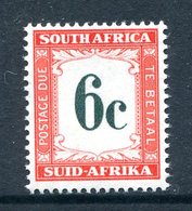 South Africa 1961 Postage Dues - New Currency - 6c Orange MNH (SG D49) - Strafport