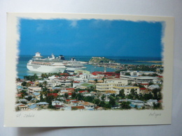 ST JOHN'S - Antigua, West Indies - Panoramic View Of The City Of St John's From Atop Michael's Mount - Antigua En Barbuda