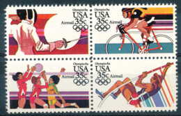 D - [TC087-01]USA-AIRMAIL YV N° 103/06 @XX-MNH@ JO LOS ANGELES 1984 III, Escrime,cyclisme,volley Ball,saut A la Perche, - 3b. 1961-... Unused