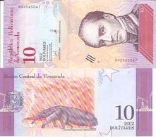 Venezuela  New   10 Bolivares  15.1. 2018  UNC - Venezuela