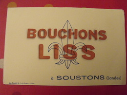 Buvard Bouchons Liss à Soustons (Landes) - B